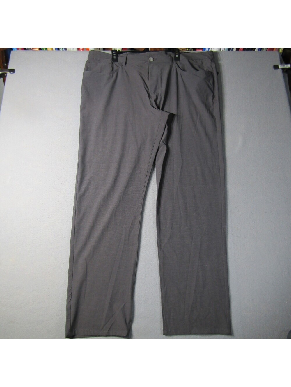 NWT Callaway Golf Everplay 5-Pocket Pants Men's 42W X 34L Dark Grey Heather